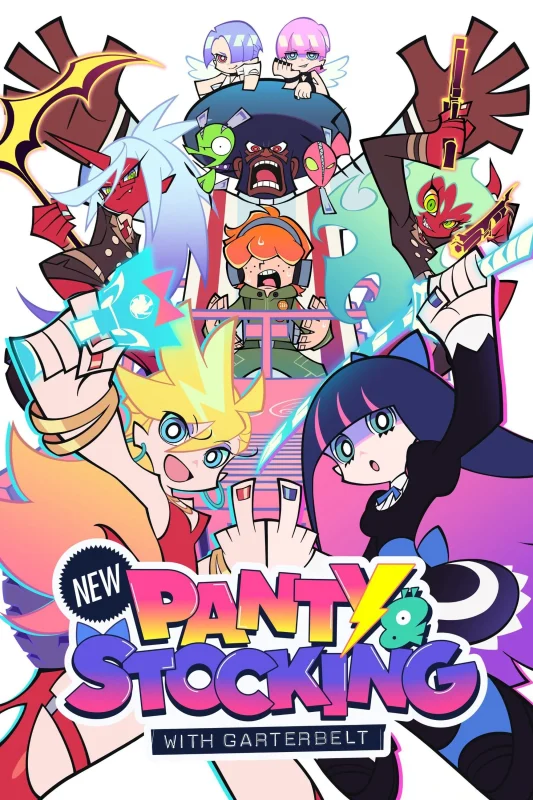 انمي New Panty & Stocking With Garterbelt الحلقة 10 العاشرة مترجمة